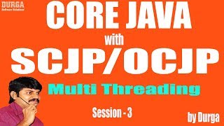 Core Java with OCJPSCJP Multi Threading Part3  The ways of defining a Thread Part2 [upl. by Ehtiaf]