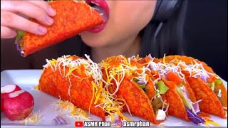 ASMR PHAN BITES ONLY CRUNCHY TACOS ASMR [upl. by Toffey]