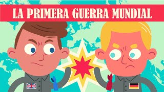 LA PRIMERA GUERRA MUNDIAL EN 10 MINUTOS  Infonimados [upl. by Bernardina129]