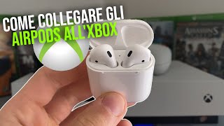 Come collegare AirPods alla Xbox  Come connettere le cuffie Bluetooth a Xbox  Xbox Series  ONE [upl. by Trisa]