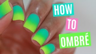 How To Do Ombré Nails [upl. by Warms]