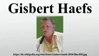 Gisbert Haefs [upl. by Amsaj]