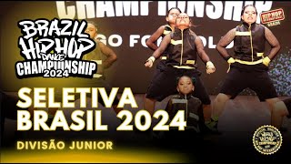 Distrito 13  Junior Division  Bronze Medalist  Brazil Hip Hop Dance Championship 2024 [upl. by Corron]