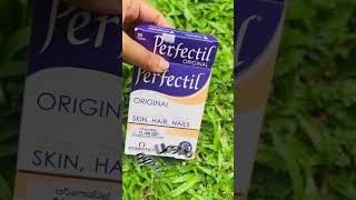 Perfectil Original😇Skin Hair Nails review 😱skincare goviral foryou beauty review [upl. by Bina]