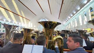 ENSAIO 24042022 ORQUESTRA DE CABREÚVA DANDO UM SHOW  TUBAS PERFEITA 😍🔥 HINO 394 [upl. by Kristina]