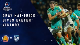 Highlights – Exeter Chiefs v Montpellier Hérault Rugby  Round 1 │Heineken Champions Cup 202122 [upl. by Bigner872]