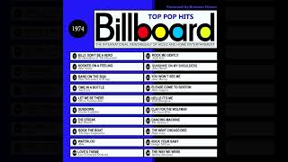 Billboard Top Pop Hits  1974 Audio Clips [upl. by Zerk]