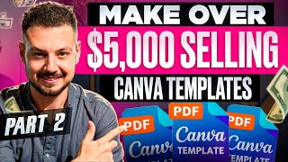 The Secret to Profitable Canva Templates Sell Like a Pro [upl. by Arukas648]