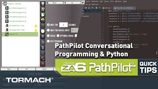 Tormach ZA6 PathPilot Quick Tip  Using Conversational to Create Program [upl. by Veda]