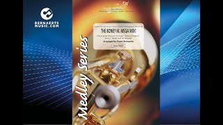 THE BONEY M MEGA MIX  Arr Frank Bernaerts  Brass Band Version [upl. by Thilde]