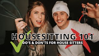 House Sitting Tips  Do’s amp Don’ts for House Sitters 2022 [upl. by Esinek]