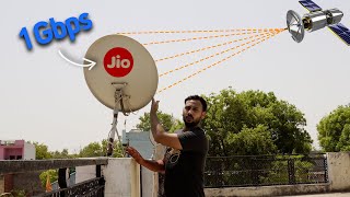 Jio Satellite Internet Coming Very Soon  Ab Har Village Me Milega 1Gbps Internet❗ [upl. by Wolfram94]