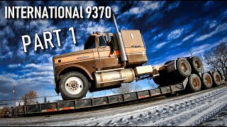 International 9370 🦅 Restoration  Part 1  Welker Farms Inc [upl. by Sesmar]