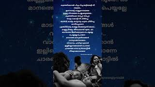 manathe marikurumbe song Lyrics pulimuruganmoviesong malayalamsonglyrics viralsong emotionalsong [upl. by Purpura588]