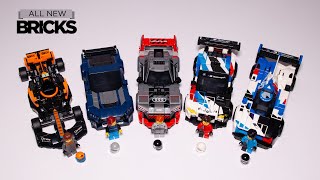 Lego Speed Champions Compilation of all 2024 Sets Speed Build [upl. by Given]