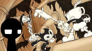 STICKMAN VS Bendy And The Ink Machine Animations Compilation 7  BATIM Animation [upl. by Patsy]