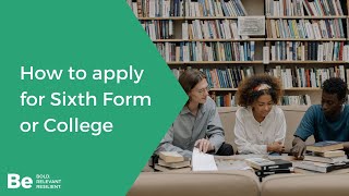 Inspira How to Apply for Sixth Form or College 2022 [upl. by Robinia]