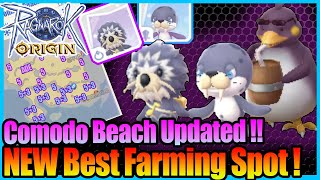 New Comodo Beach Best Farm Spot Better than Juno Ragnarok Origin Global [upl. by Inilam]