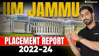 IIM Jammu Placement Report 202224💰💸 MBA Placement in 2024  IIM Placements amp Packages [upl. by Lisab835]