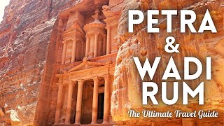 Petra amp Wadi Rum Jordan Travel Guide 4K [upl. by Nomannic243]