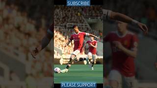 Cristiano Ronaldo scores great goal to end it 20 vs Newcastle United trending shorts fifa22 [upl. by Ingemar40]