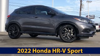 2022 Honda HRV Sport  Tour And Test Drive [upl. by Orozco]