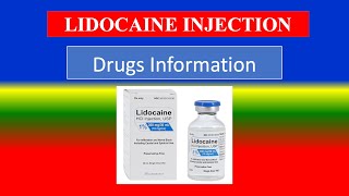 LIDOCAINE INJECTION Generic Name Drug class Brande Name Precautions How to use Side Effects [upl. by Jonie]