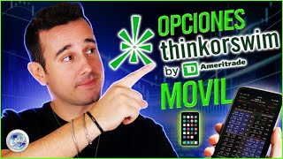 Cómo usar THINKORSWIM MOVIL para Comprar Opciones [upl. by Nobell388]