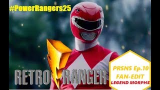 Retroranger Fan Edit Dimensions In Danger with Legendary Morphs [upl. by Aldis]