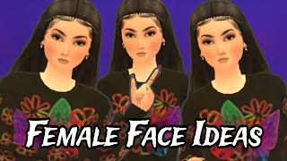 Female Face Creation  Avakin Life  Avakin Life Female Face Ideas [upl. by Akimahs551]