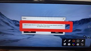 Failed to apply Remote Configuration Please check your network connection an restart the game client [upl. by Kirstyn367]