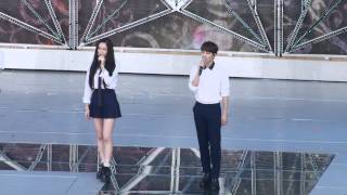 140815 SM콘서트 fX 토크 Goodbye Summer 직캠 [upl. by Ecirtael]