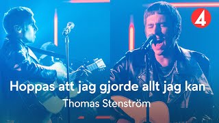 Hoppas att jag gjorde allt jag kan  Thomas Stenström  Hellenius hörna  TV4 [upl. by Aliehs]