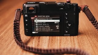 My Fujifilm X100T settings for portraits And accessories on the camera [upl. by Lenee]