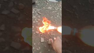 Acetylene gas explosion 💥 calcium carbide experiment Rajexperiments7411 shorts [upl. by Atnaloj107]