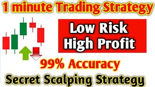 1 Minute Trading Strategy Tamil  99 Accuracy  Secret Scalping Strategy [upl. by Idurt288]