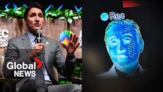 APEC summit Trudeau discusses innovation around AI says biggest limiting factor will be power [upl. by Wagshul]