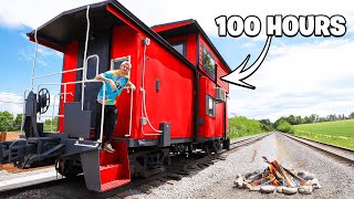 Surviving 100 Hours in Tiny Homes [upl. by Nitsirc]