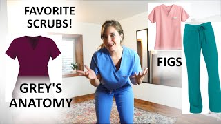 Favorite SCRUBS REVIEW TRYON FIGS Greys Anatomy Butter Soft petite [upl. by Beghtol]