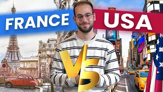 Les études supérieures  USA vs FRANCE [upl. by Acinnod]