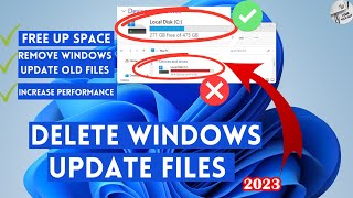 How to Delete Windows Update Files in Windows 11 23H2 Free Up Spaceamp Boost Performance [upl. by Dolley]