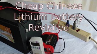 Cheap Chinese Lithium Battery Revisited [upl. by Bertilla]