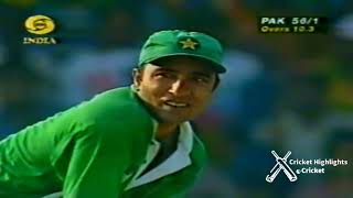 Pakistan vs India Saeed Anwar 194 runs Chennai 1997  Cricket Highlights [upl. by Alber]