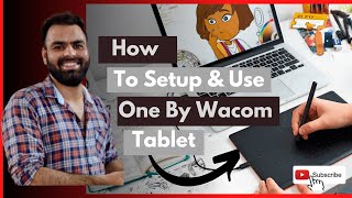 How to setup amp use WACOM PEN TABLET  Wacom Pen Tablet के driver को केसे install करे [upl. by Afinom]