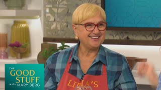 Lidia Bastianich shares her eggplant rollatini recipe  The Good Stuff with Mary Berg [upl. by Aicilaana]