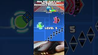 IMPOSSIBLE Kaiguy Difficulty Experiment geometrydash impossible memes challenge gd shorts [upl. by Une]