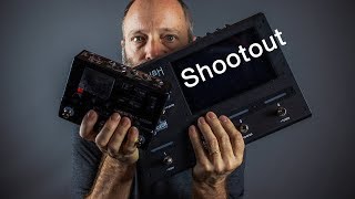 Line 6 HX Stomp VS Headrush Gigboard Ambient Shootout [upl. by Lleihsad]