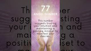 Angel Number 77 Meaning Unlocking Spiritual Awakening and Growth angelnumber77 angelnumber ifshe [upl. by Torrie]