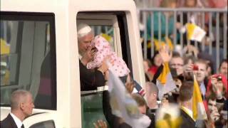 Mother of baby kissed by Pope describes moment [upl. by Leigh618]