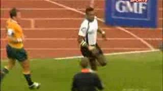 2006 IRB Paris Sevens Australia Vs Fiji  Naqelevuki [upl. by Telrahc]